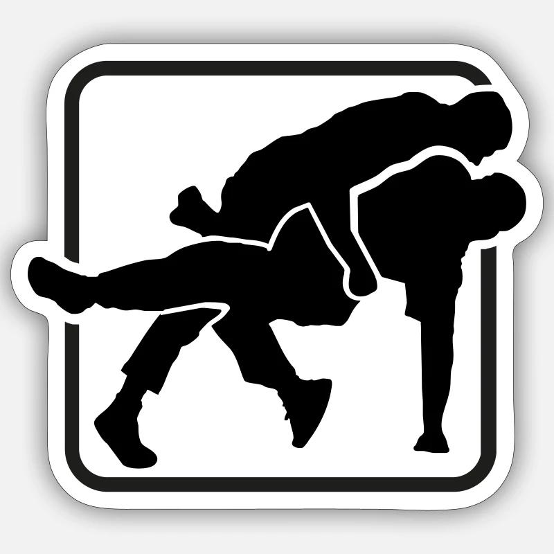 Swing pants Sticker size S (10 x 10 cm)