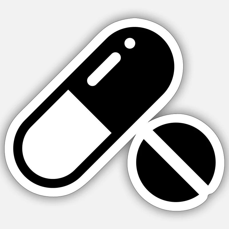 Sticker Größe S (10 x 10 cm) - 