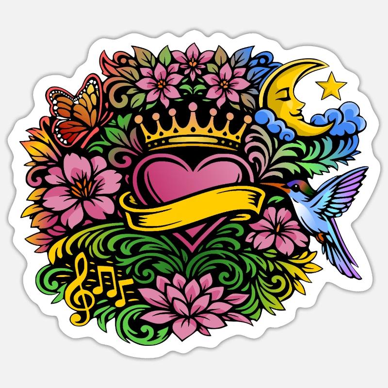 Sticker taille S (10 x 10 cm) - 