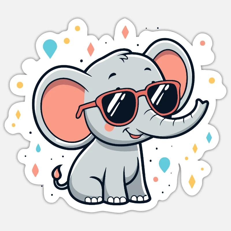 Sticker taille S (10 x 10 cm) - 