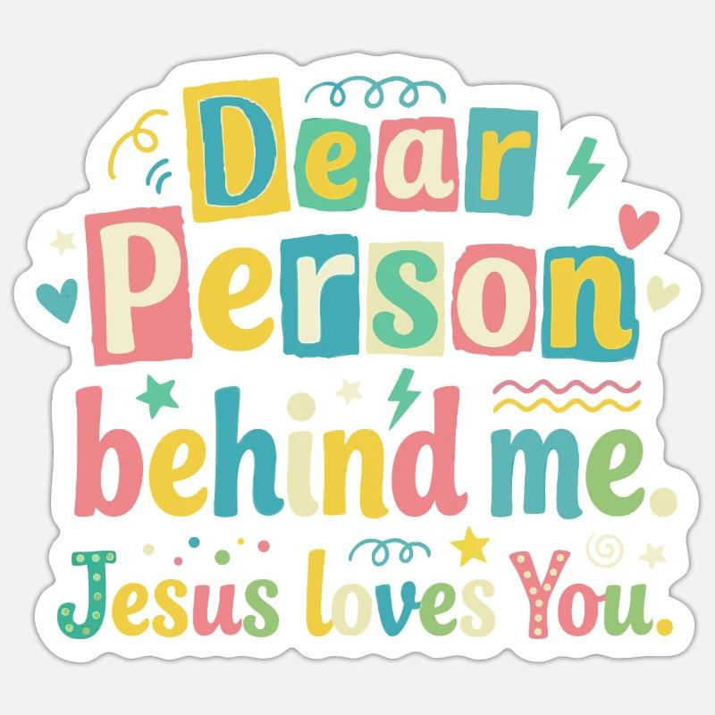 Sticker Größe S (10 x 10 cm) - 