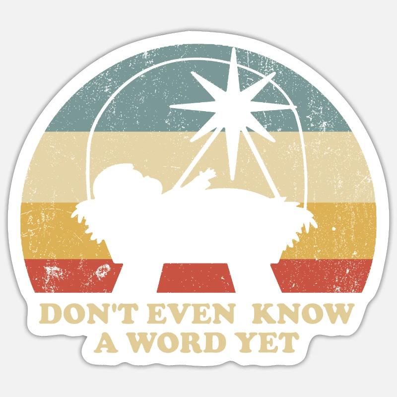 Sticker Größe S (10 x 10 cm) - 