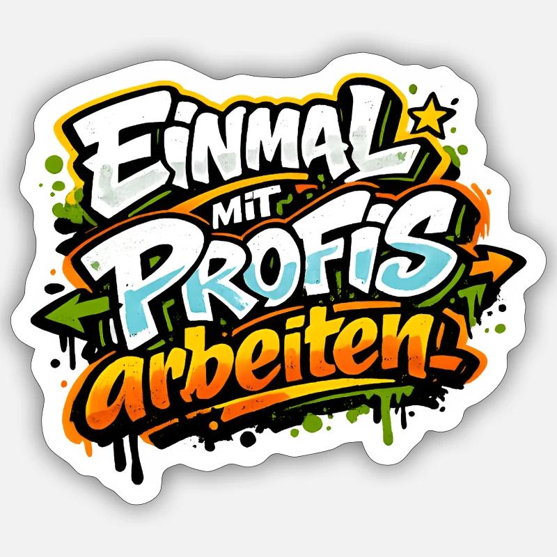 Sticker Größe S (10 x 10 cm) - 
