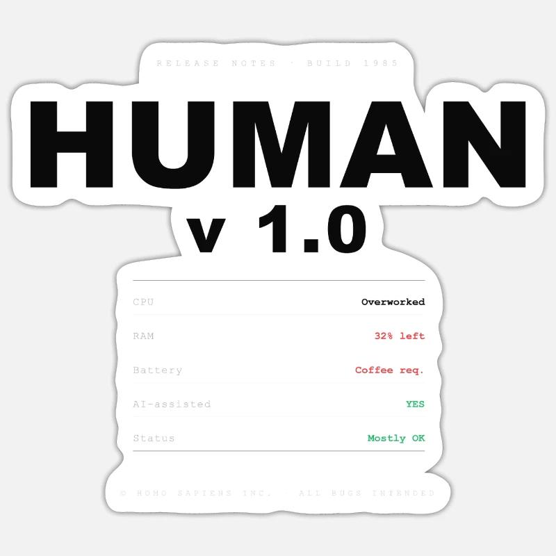 Sticker taille S (10 x 10 cm) -