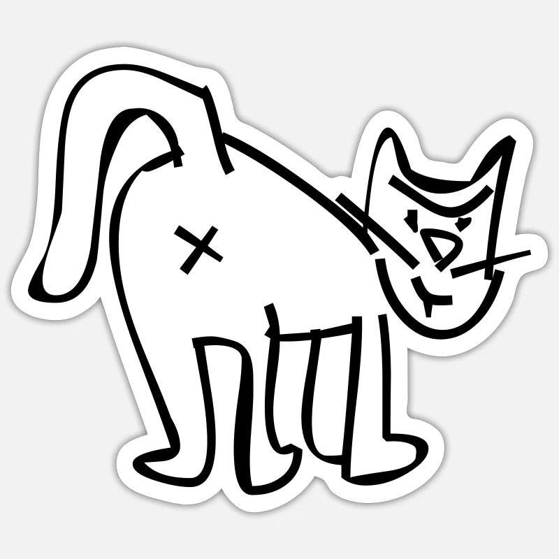 Sticker taille S (10 x 10 cm) - 