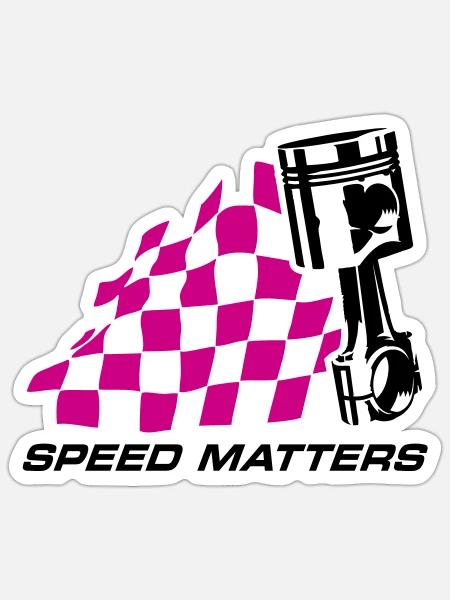 - Sticker size S (10 x 10 cm) - white matte