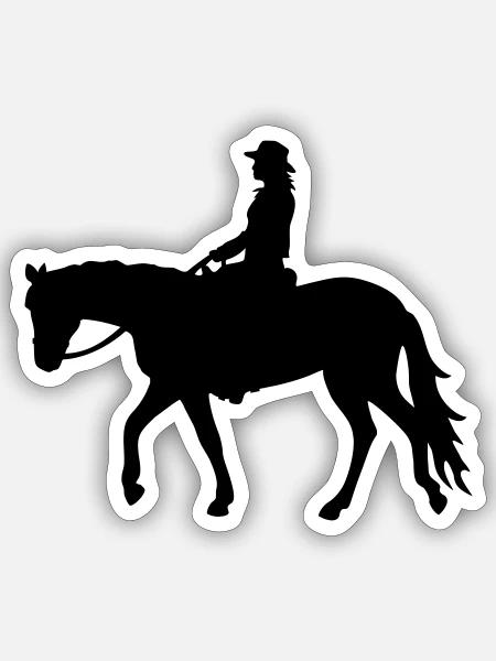 Pleasure Lady - Farbwechsel - Sticker Größe S (10 x 10 cm) - Mattweiß