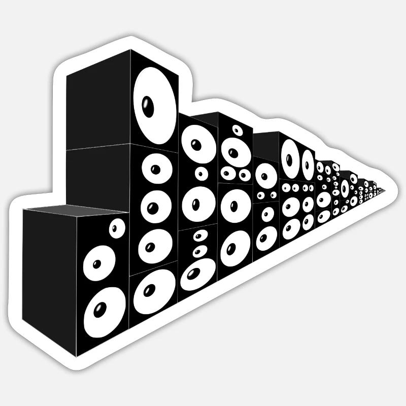 Sticker taille S (10 x 10 cm) - 