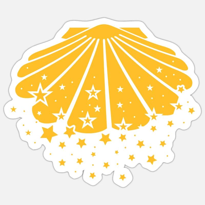 Saint Jacques de Compostelle Sticker taille S (10 x 10 cm)