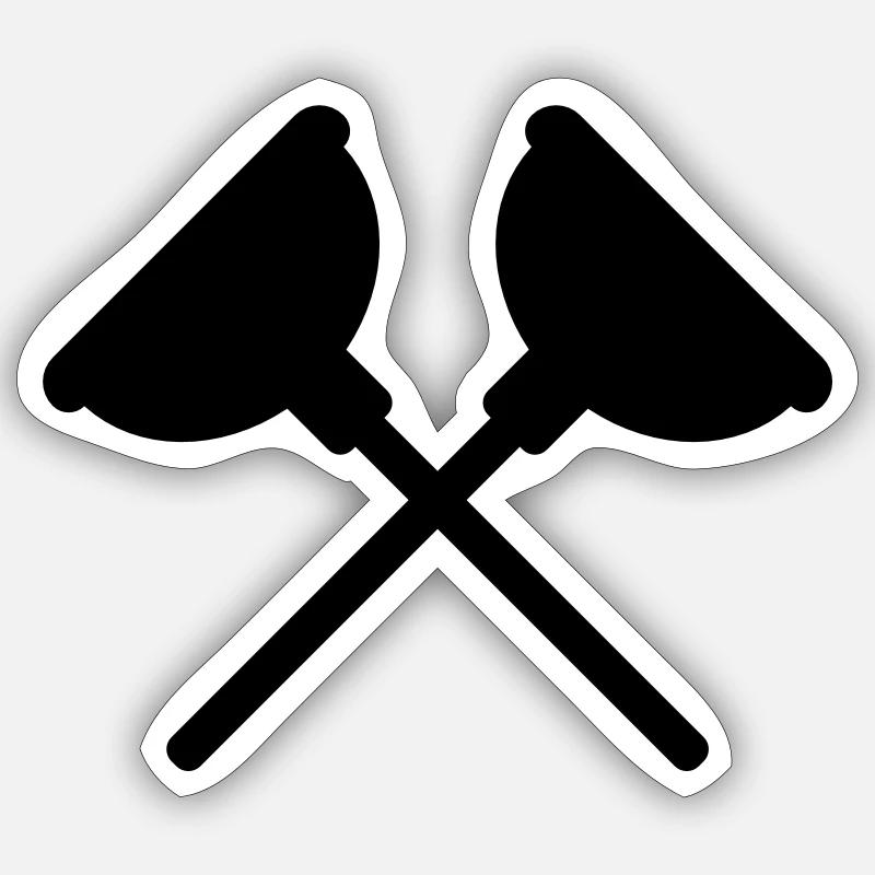 Sticker Größe S (10 x 10 cm) - 