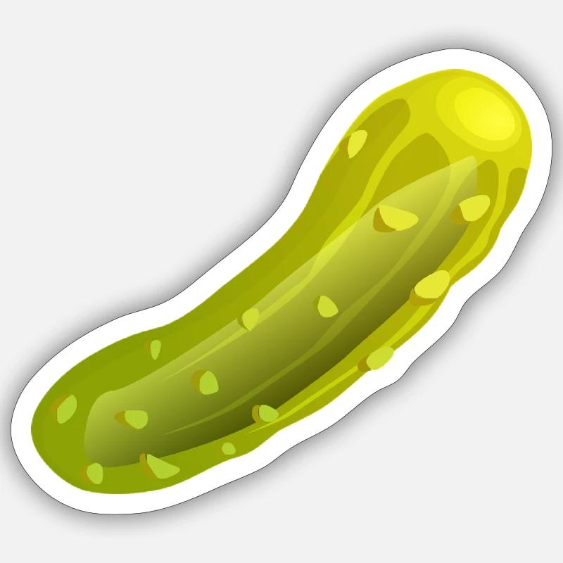 cucumber Sticker size S (10 x 10 cm)