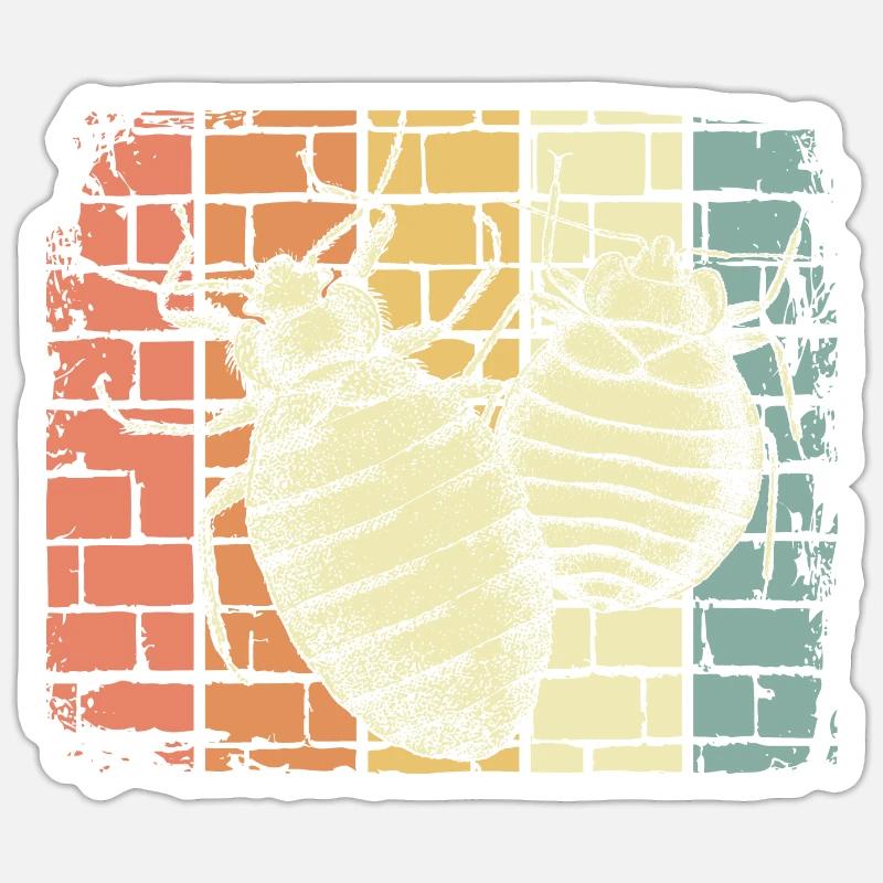 insects Sticker size S (10 x 10 cm)