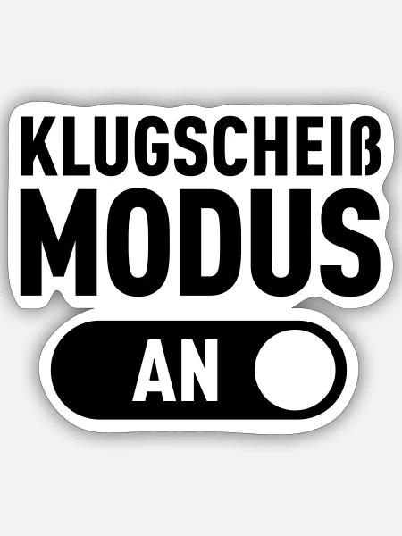 - Sticker Größe S (10 x 10 cm) - Mattweiß