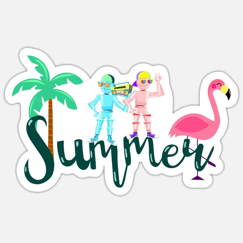 Summer Sticker size S (10 x 10 cm)