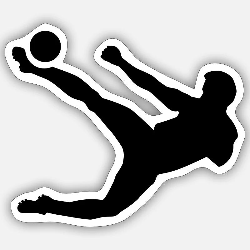 Fußball Sticker Größe S (10 x 10 cm)