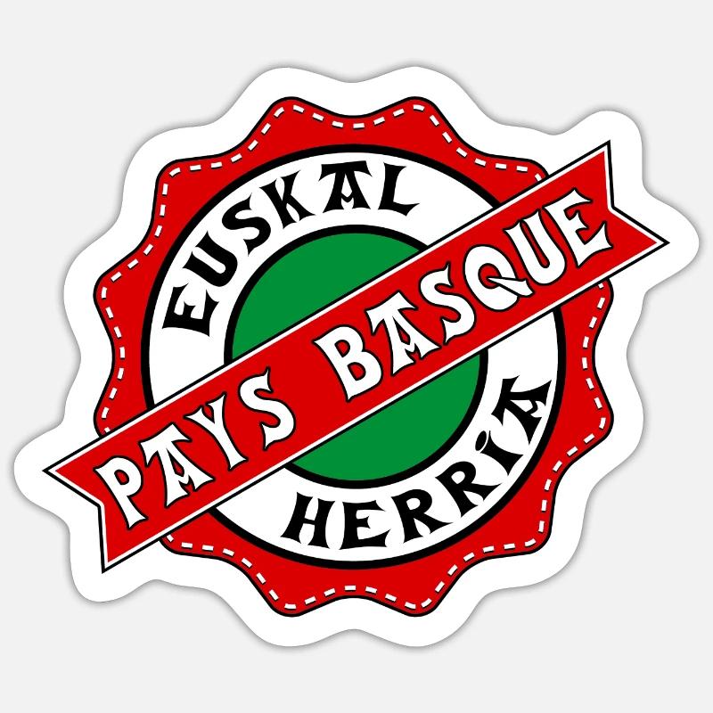 pays basque 14 Sticker taille S (10 x 10 cm)