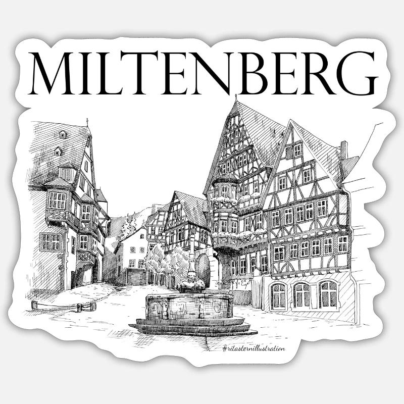 Sticker Größe S (10 x 10 cm) - 