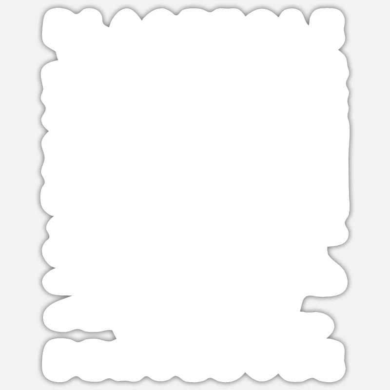 Black hole withe - black hole white Sticker size S (10 x 10 cm)