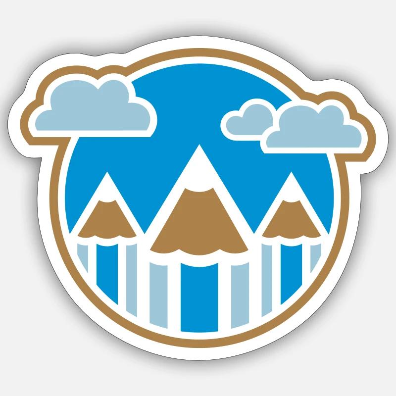 Sticker taille S (10 x 10 cm) - 