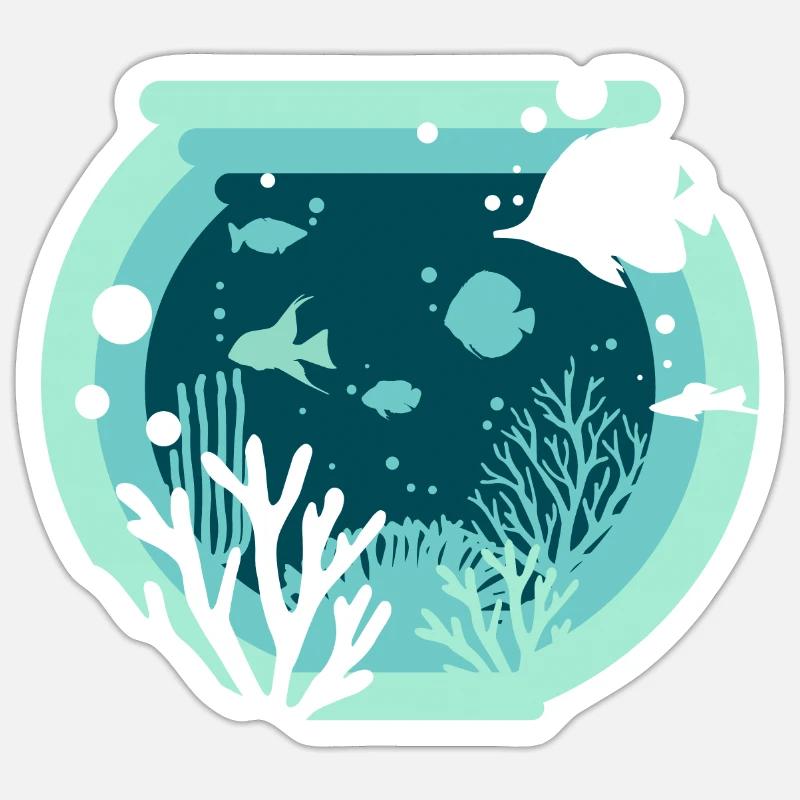 Sticker Größe S (10 x 10 cm) - 