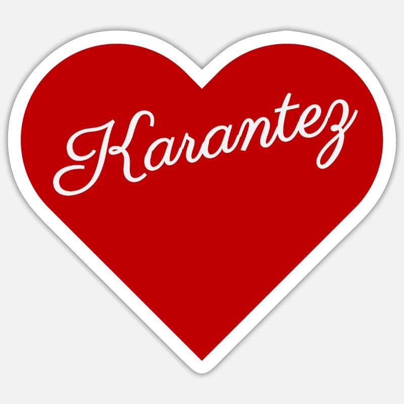 Brittany - Karantez - Sticker size S (10 x 10 cm) - white matte