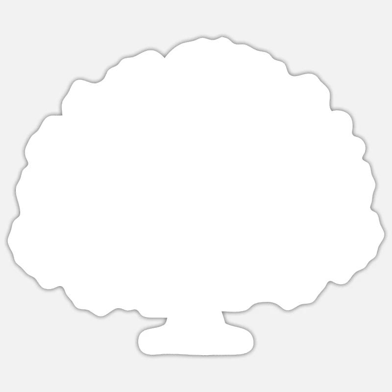 Baum Sticker Größe S (10 x 10 cm)