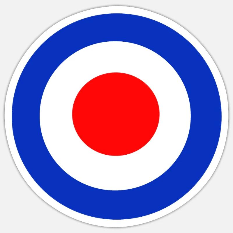 target Sticker size S (10 x 10 cm)