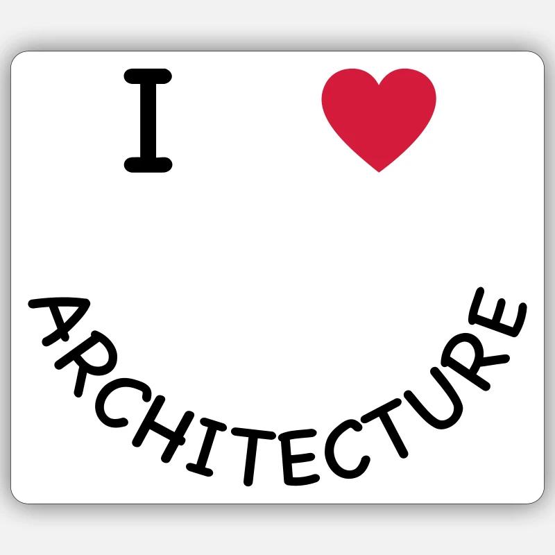 Architecture Sticker size S (10 x 10 cm)
