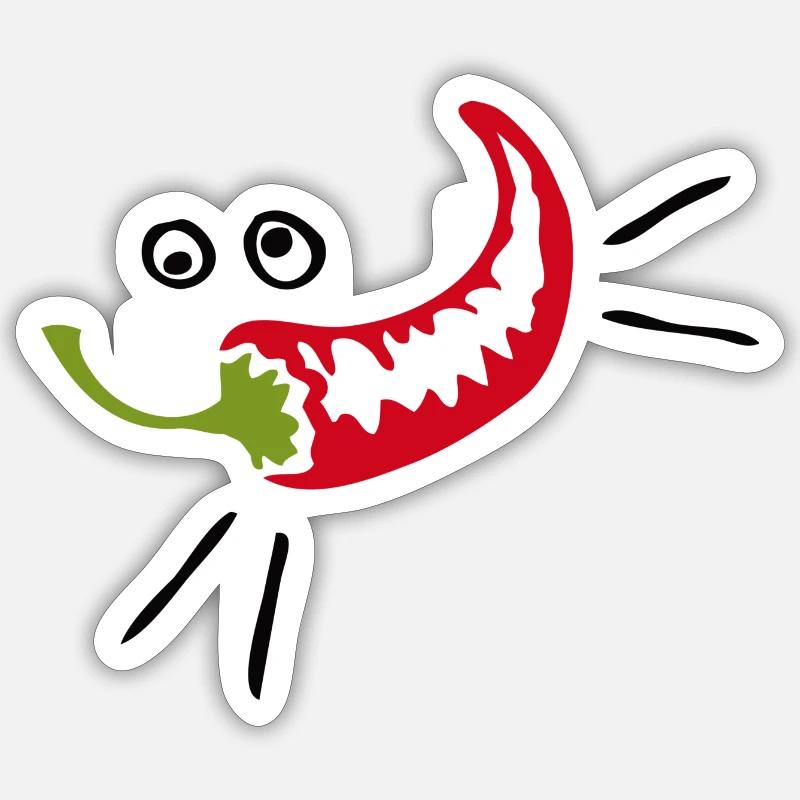 hot_pepper Sticker size S (10 x 10 cm)