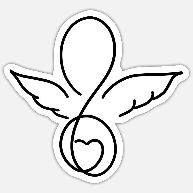 Sticker Größe S (10 x 10 cm) - 