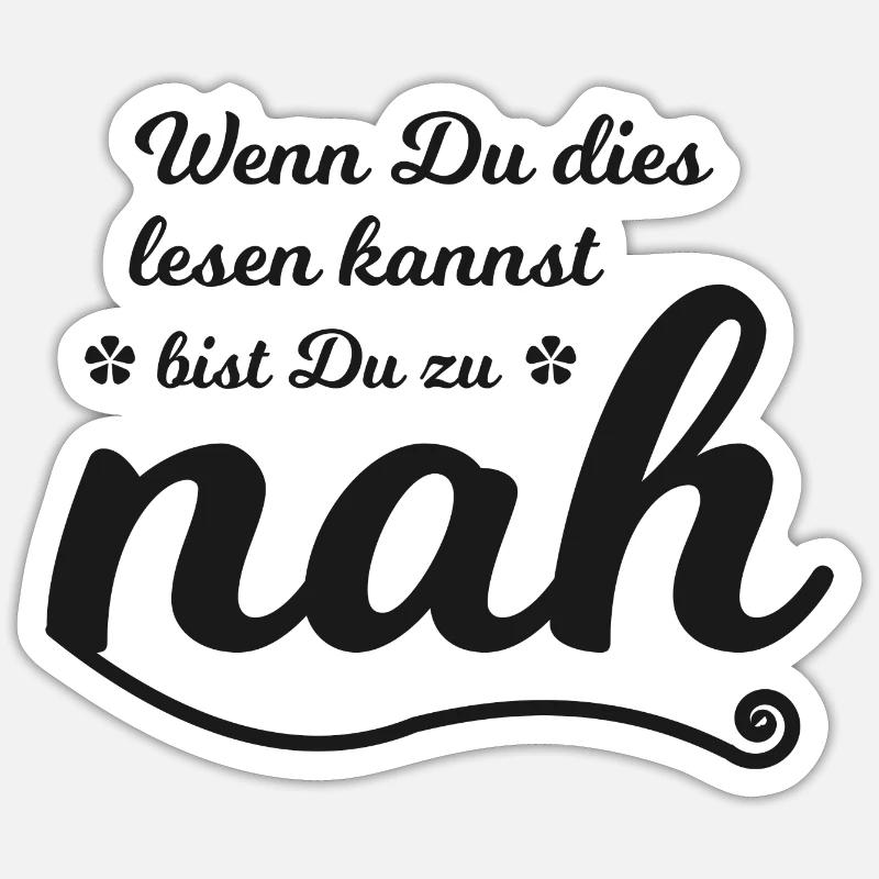 Sticker Größe S (10 x 10 cm) - 