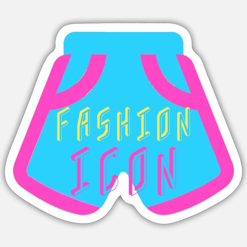 Moda Sticker formato S (10 x 10 cm)