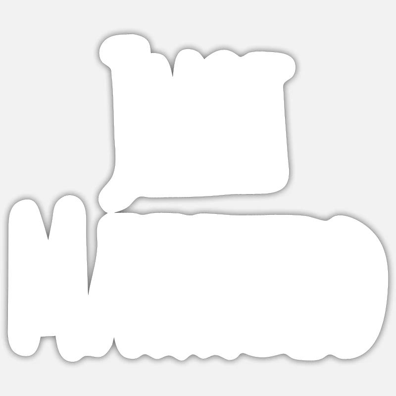 Sticker size S (10 x 10 cm) - 