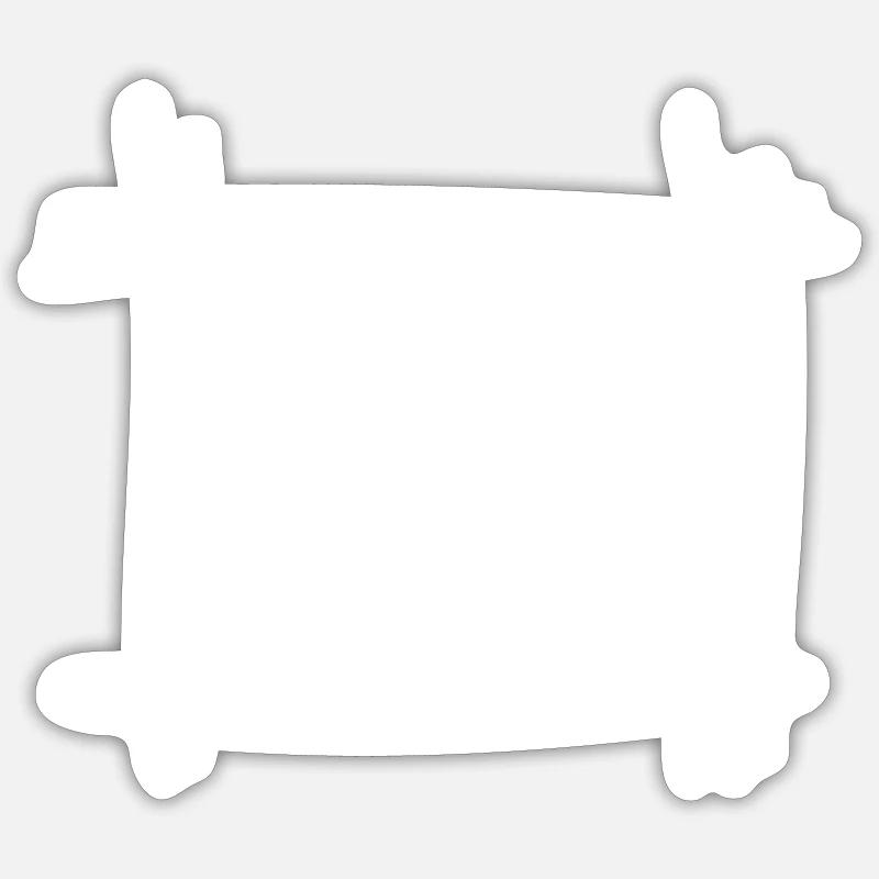 Email, Envelope Icon - Sticker size S (10 x 10 cm) - white matte