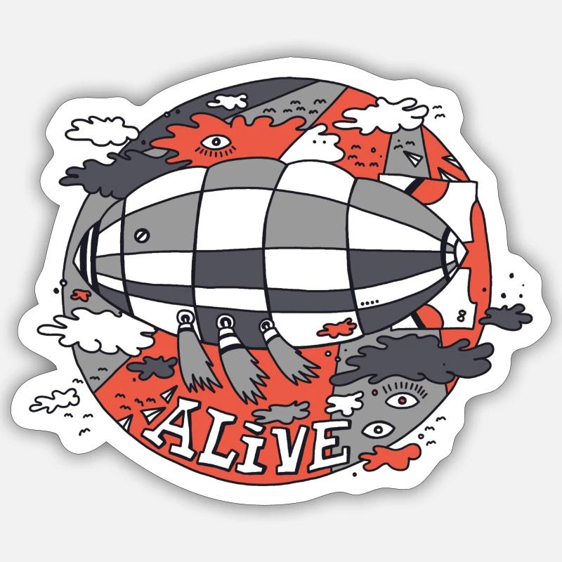 Sticker taille S (10 x 10 cm) - 