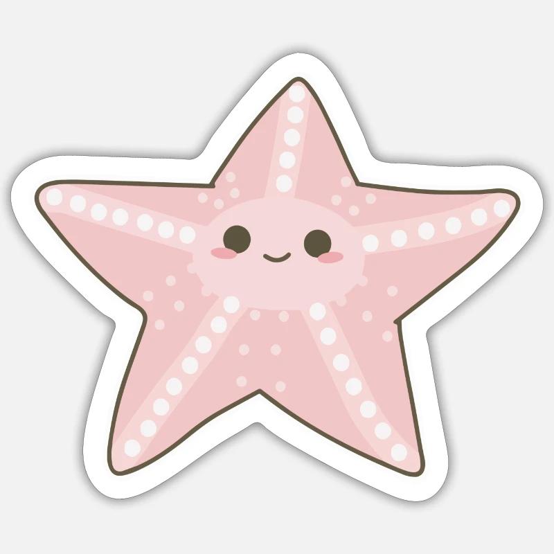 Starfish Sticker size S (10 x 10 cm)