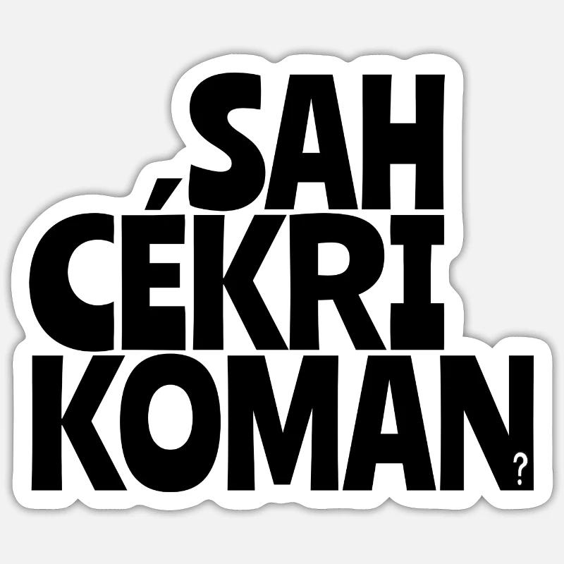 Sticker taille S (10 x 10 cm) - 