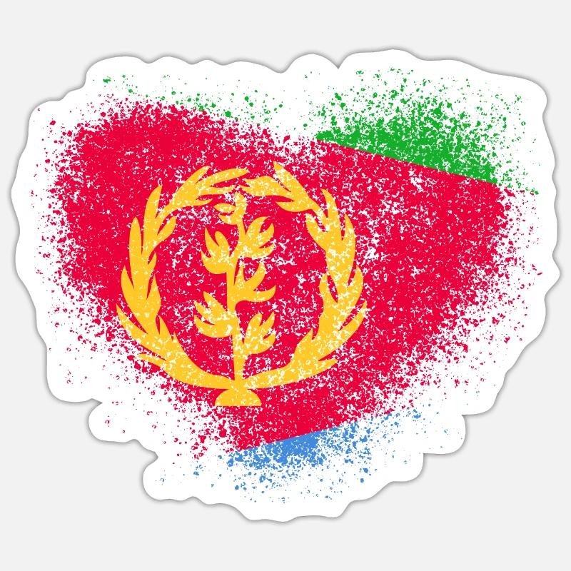 Eritrea Sticker size S (10 x 10 cm)