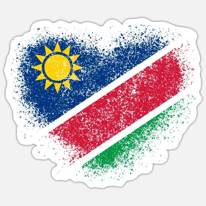 Namibia Sticker Größe S (10 x 10 cm)