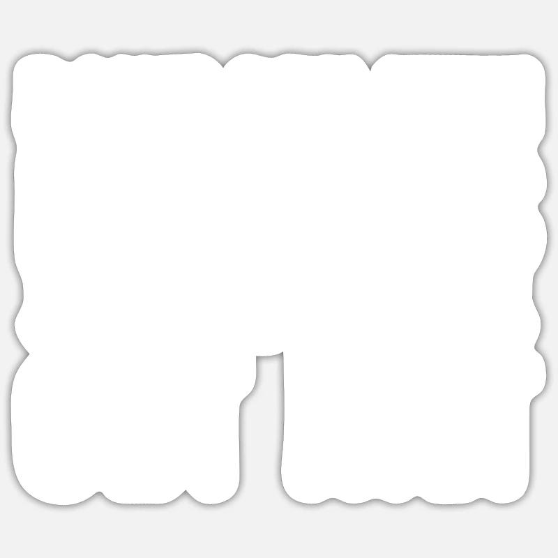 Bagpipe Bagpipe Bock Pipe Bagpipe Player - Sticker size S (10 x 10 cm) - white matte