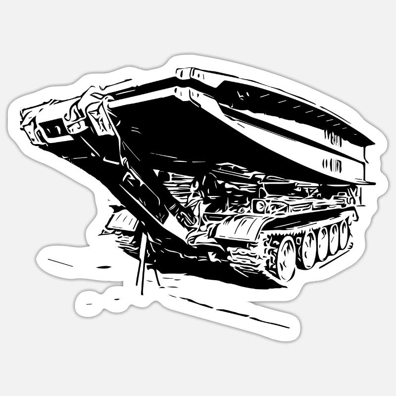 Bridge Laying Device BLG 60 Sticker size S (10 x 10 cm)