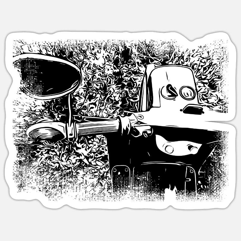 Sticker Größe S (10 x 10 cm) - 