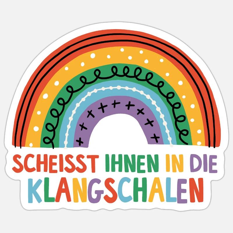 Sticker Größe S (10 x 10 cm) - 