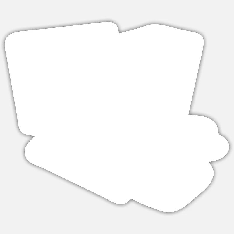 Ensemble d’ordinateur Technicien en informatique Cadeau Sticker taille S (10 x 10 cm)