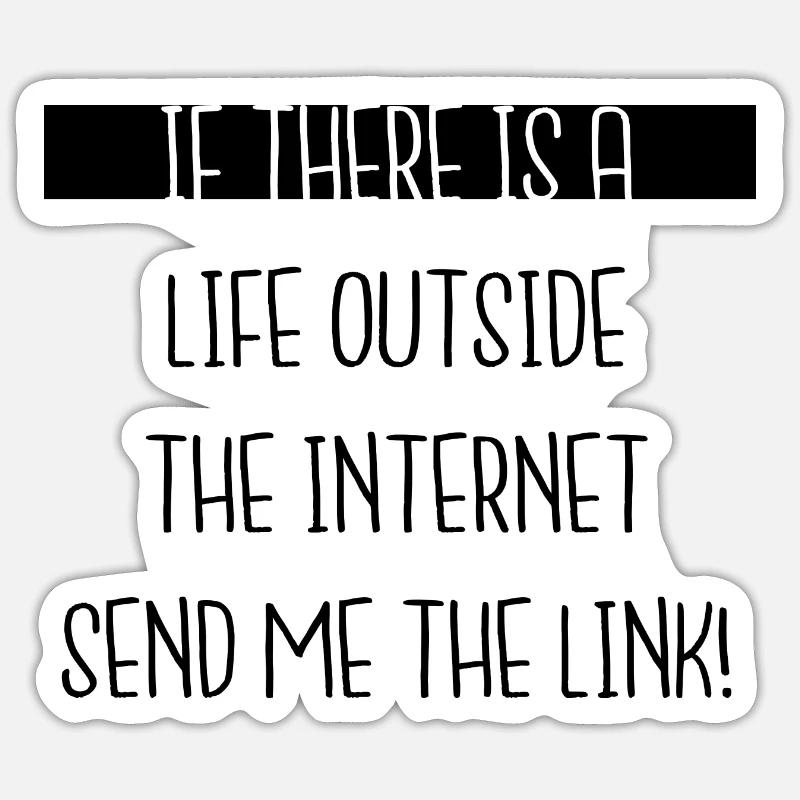 déclaration ordinateur joyeux anniversaire informatique Sticker taille S (10 x 10 cm)