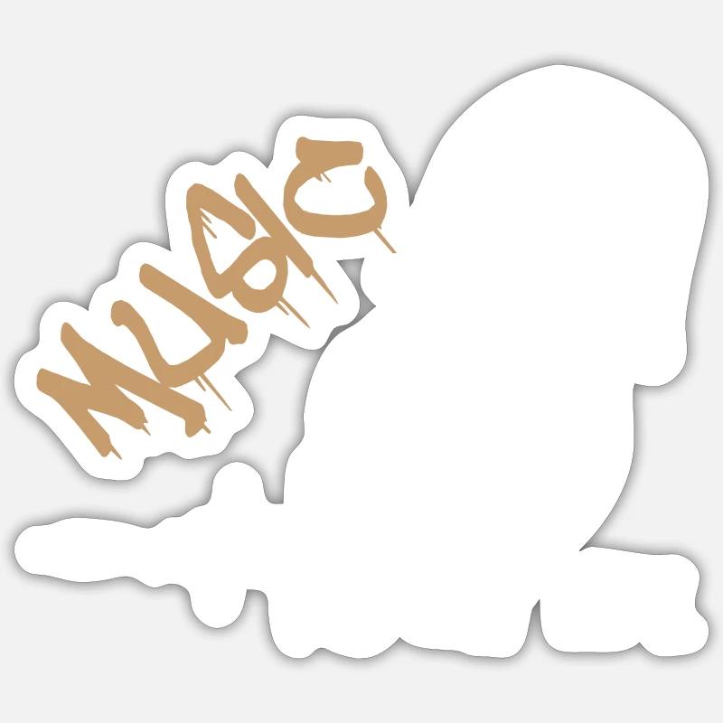 Sticker Größe S (10 x 10 cm) - 