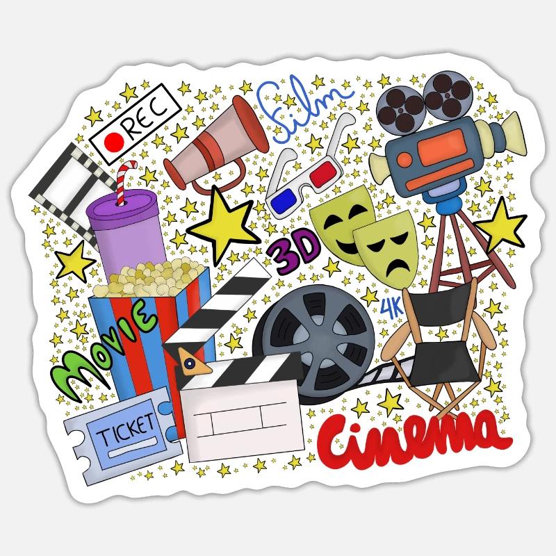 Sticker taille S (10 x 10 cm) - 