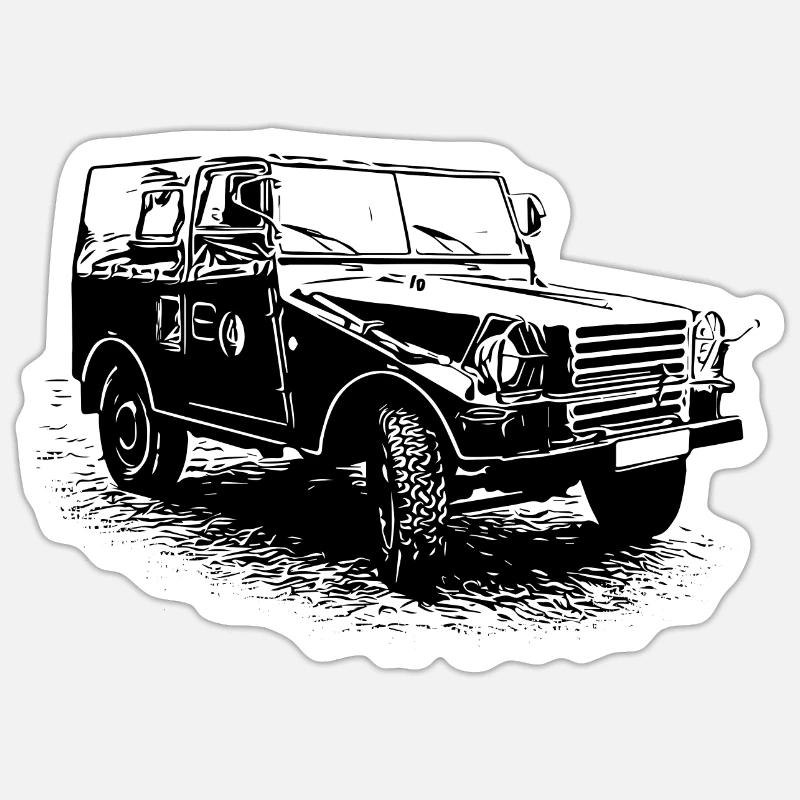 IFA P3 | RDA | NVA Sticker taille S (10 x 10 cm)