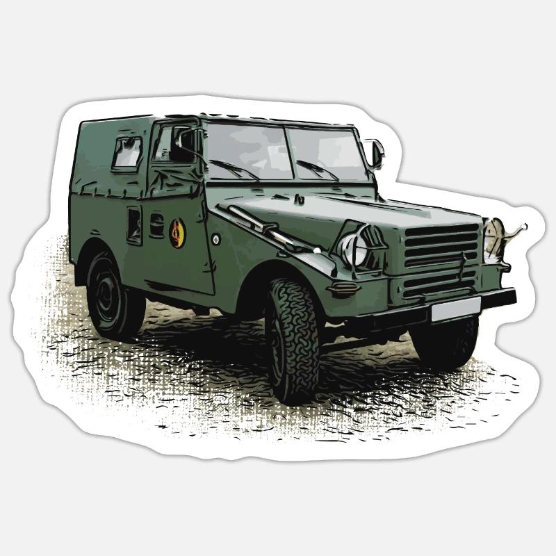 IFA P3 - Sticker taille S (10 x 10 cm) - blanc mat