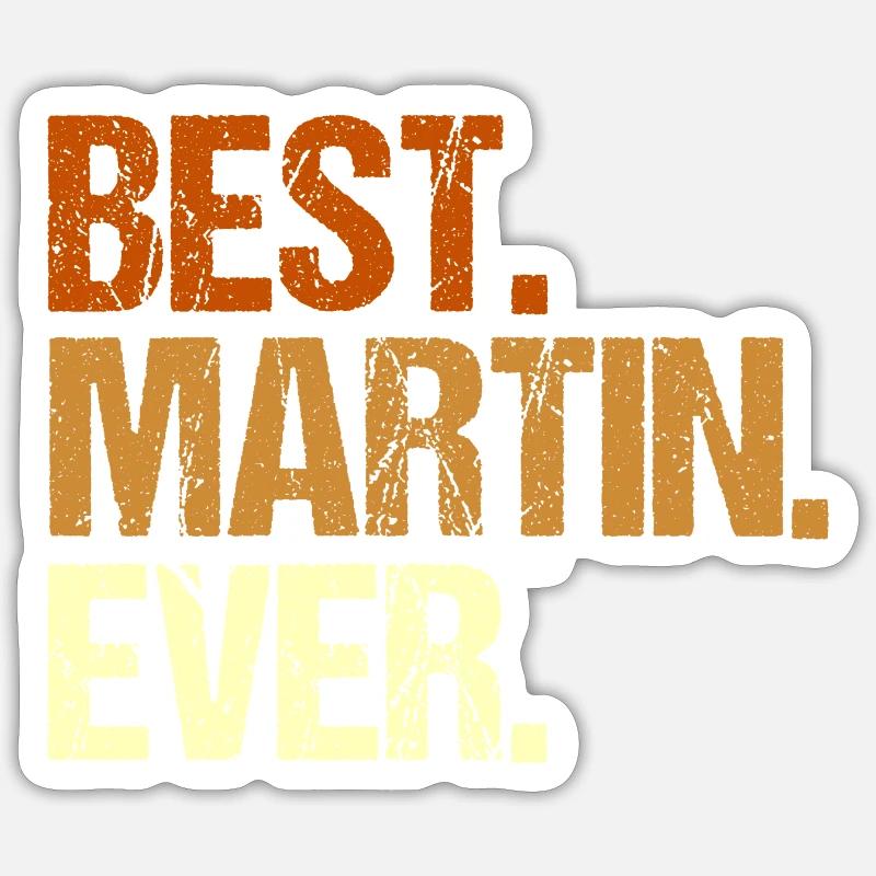 Martin Sticker size S (10 x 10 cm)